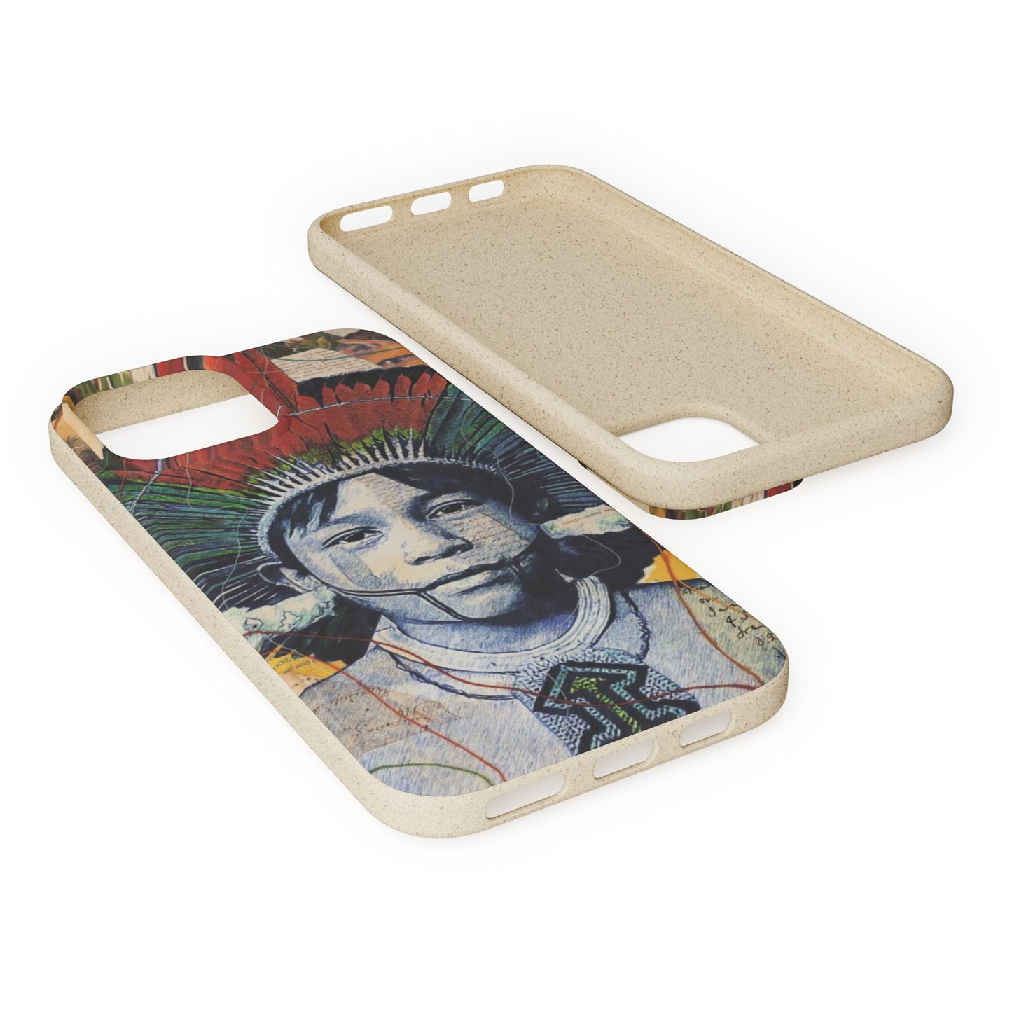 Fundas Biodegradables – collage de la Amazonía | Funda Ecológica para iPhone y Samsung