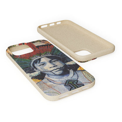 Fundas Biodegradables – collage de la Amazonía | Funda Ecológica para iPhone y Samsung