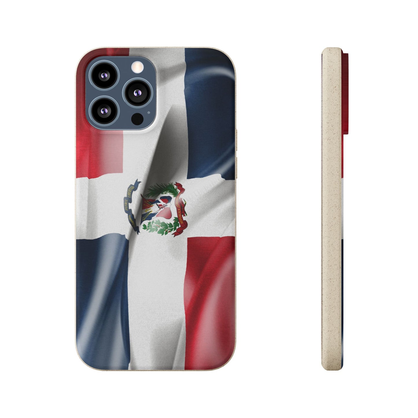 Funda Biodegradable | Bandera República Dominicana 🇩🇴 | iPhone y Samsung