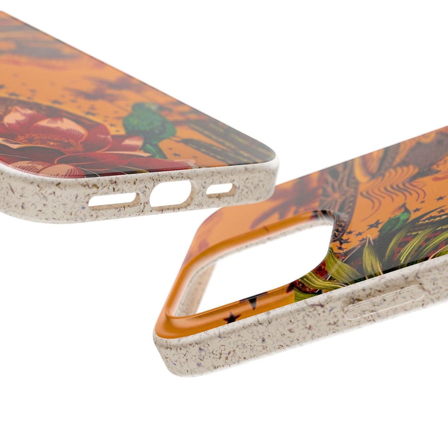 🌿 Fundas Biodegradables – Pintura de la Amazonía | Funda Ecológica para iPhone y Samsung