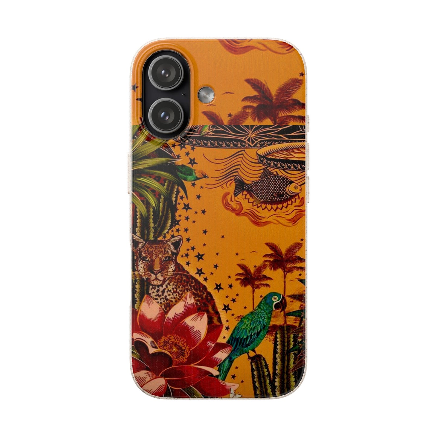 🌿 Fundas Biodegradables – Pintura de la Amazonía | Funda Ecológica para iPhone y Samsung