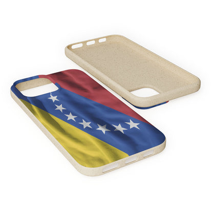 Funda Biodegradable | Bandera de Venezuela – 7 Estrellas | iPhone y Samsung