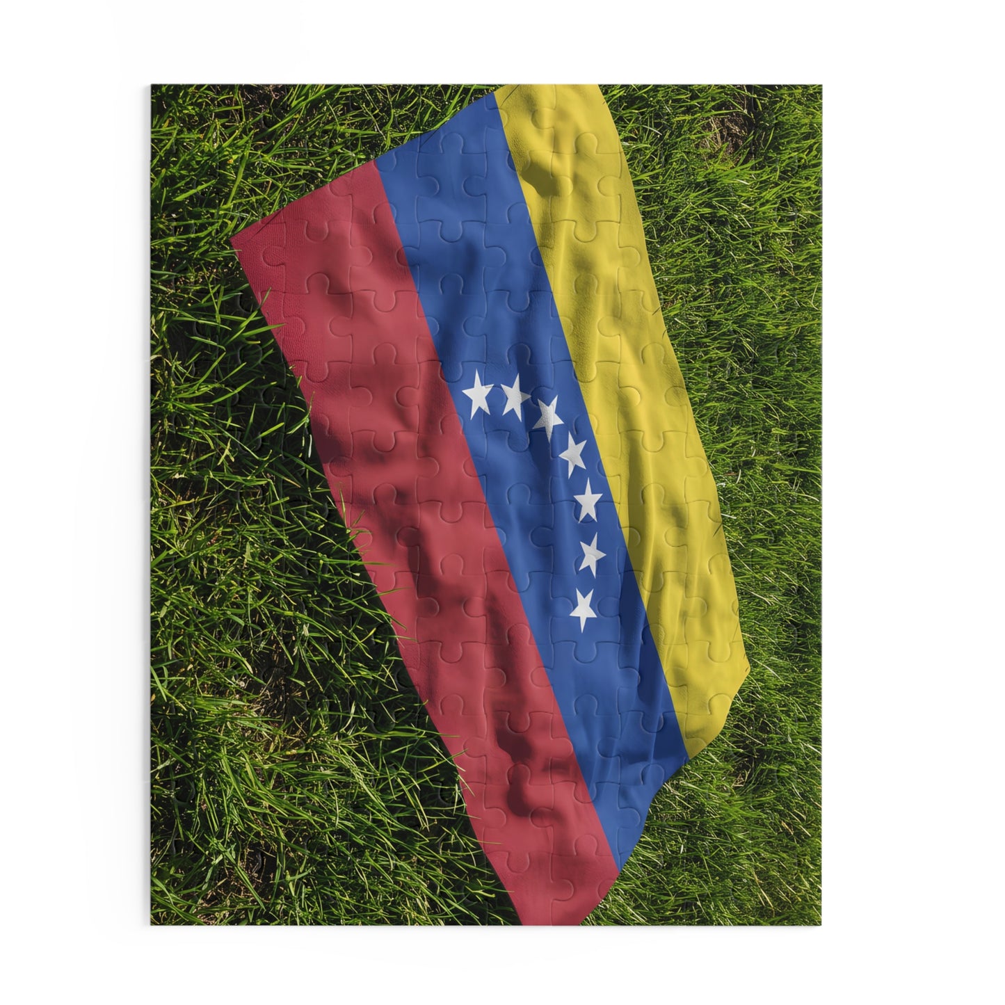 🧩 Rompecabezas Bandera de Venezuela | Puzzle "Seremos Libres" (120, 252 o 500 Piezas)