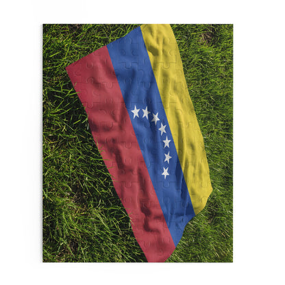 🧩 Rompecabezas Bandera de Venezuela | Puzzle "Seremos Libres" (120, 252 o 500 Piezas)