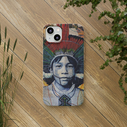Fundas Biodegradables – collage de la Amazonía | Funda Ecológica para iPhone y Samsung