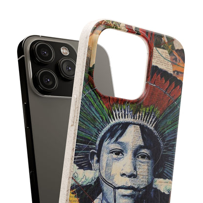 Fundas Biodegradables – collage de la Amazonía | Funda Ecológica para iPhone y Samsung