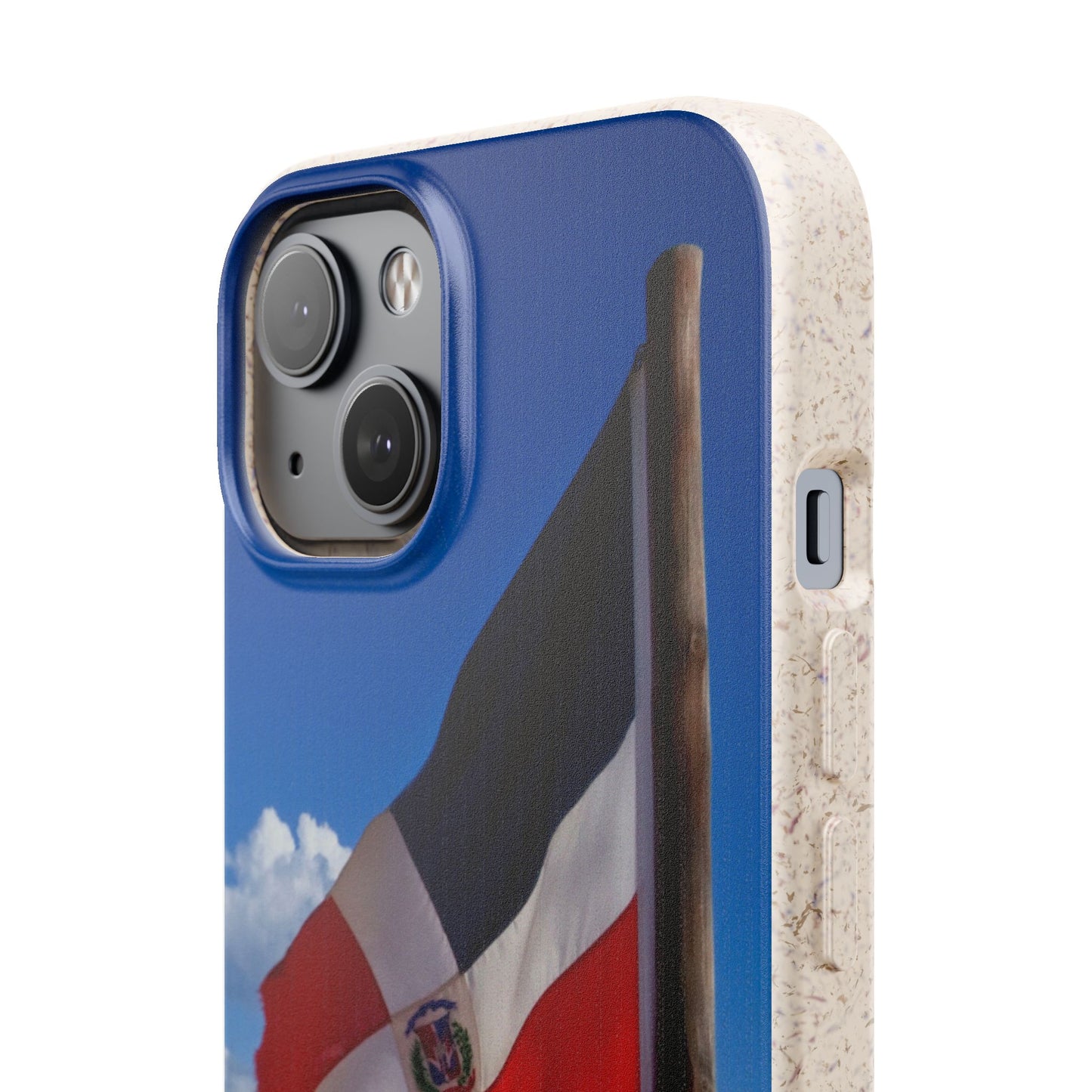 Funda Biodegradable | Bandera de RD en la Playa 🇩🇴 | iPhone y Samsung