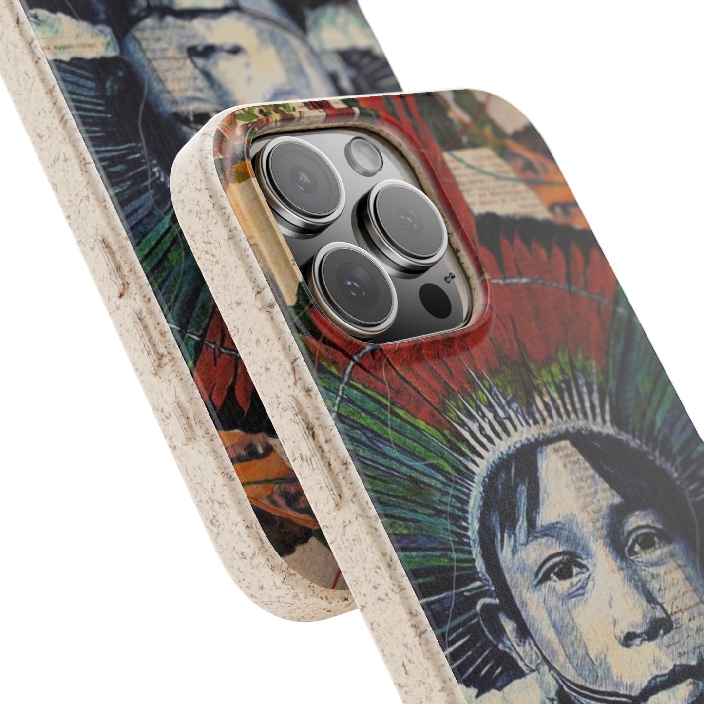 Fundas Biodegradables – collage de la Amazonía | Funda Ecológica para iPhone y Samsung