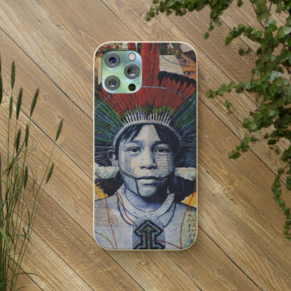 Fundas Biodegradables – collage de la Amazonía | Funda Ecológica para iPhone y Samsung