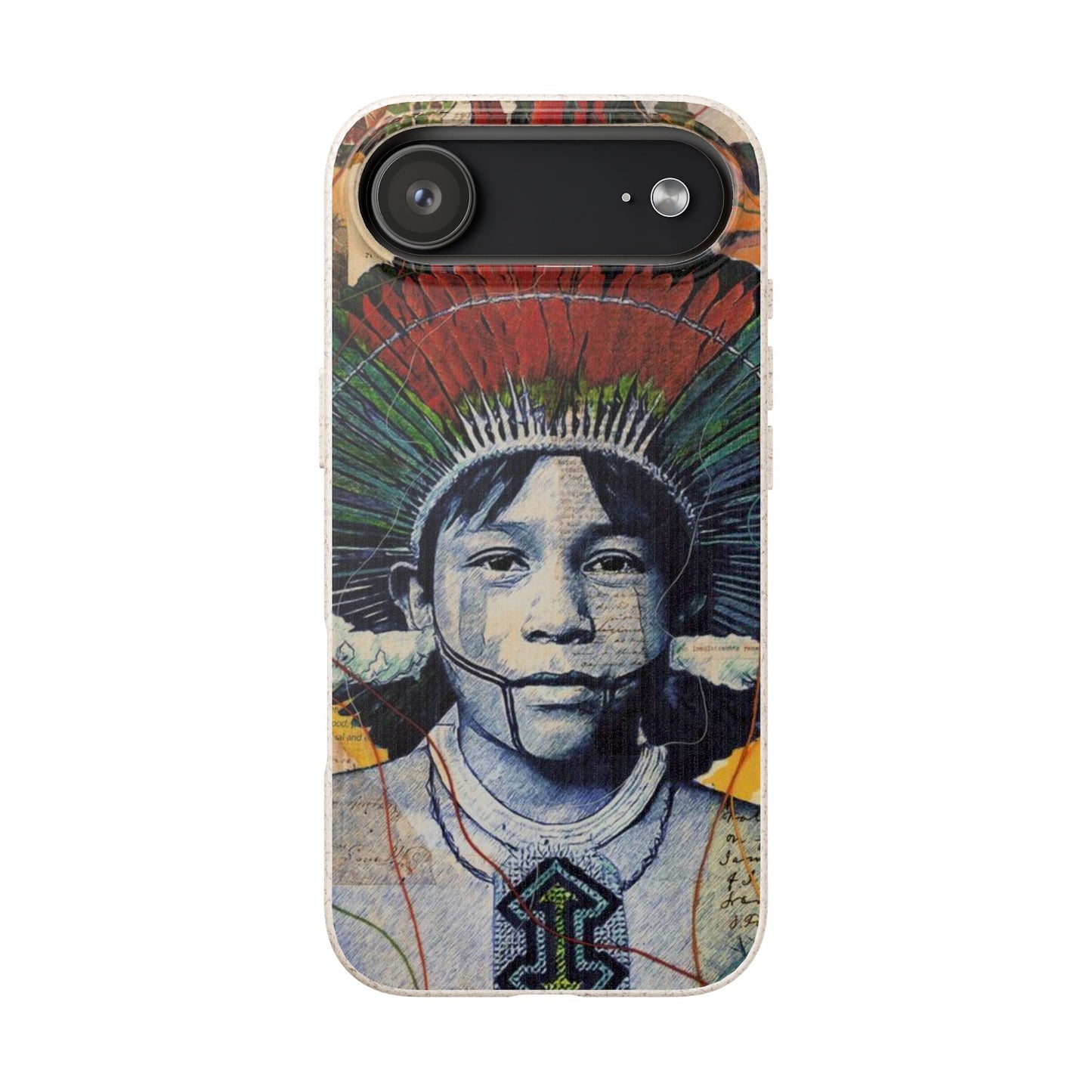 Fundas Biodegradables – collage de la Amazonía | Funda Ecológica para iPhone y Samsung