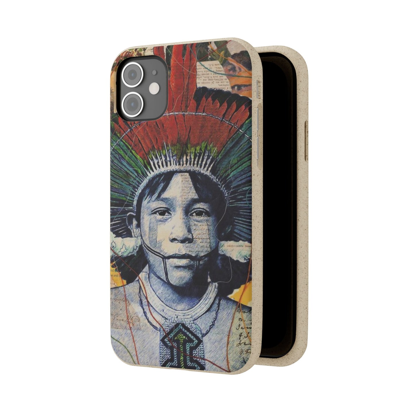 Fundas Biodegradables – collage de la Amazonía | Funda Ecológica para iPhone y Samsung