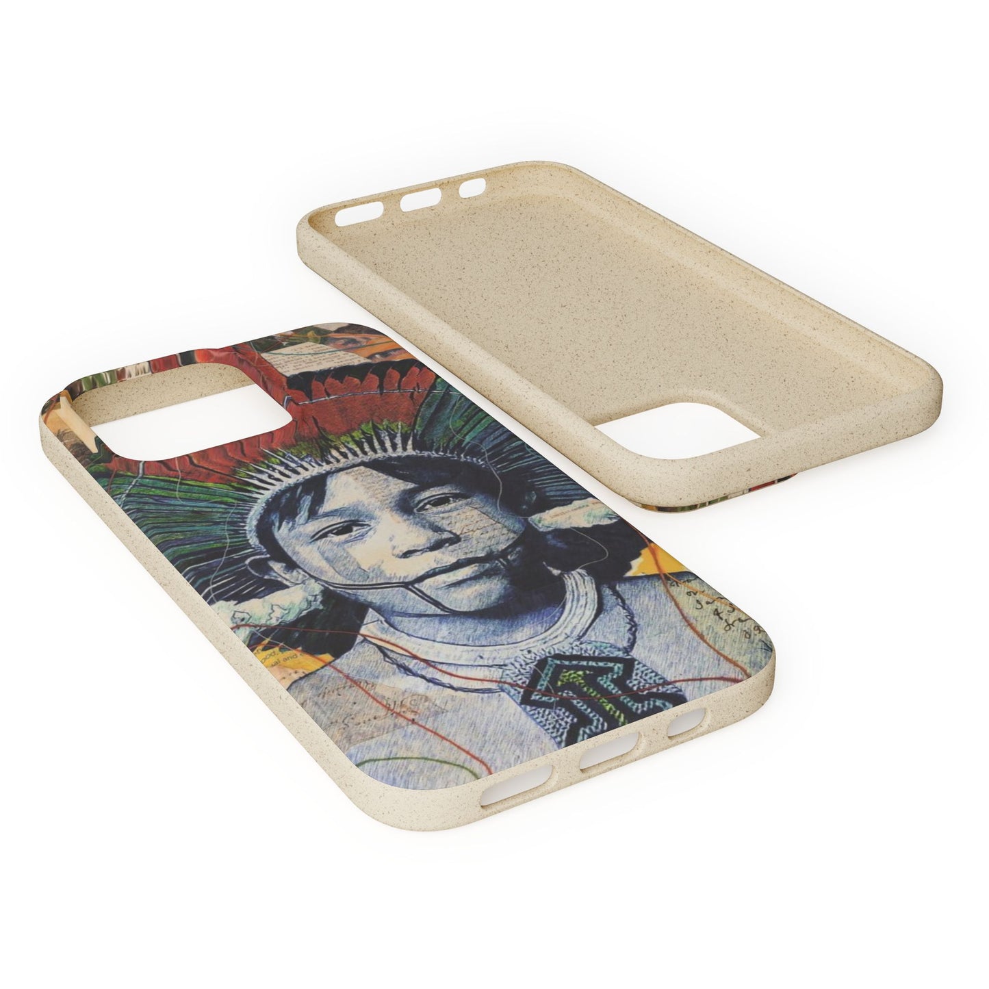 Fundas Biodegradables – collage de la Amazonía | Funda Ecológica para iPhone y Samsung