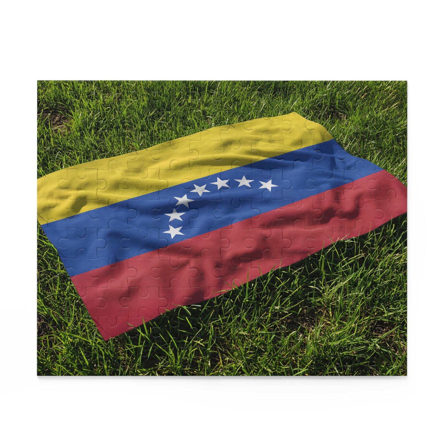 🧩 Rompecabezas Bandera de Venezuela | Puzzle "Seremos Libres" (120, 252 o 500 Piezas)