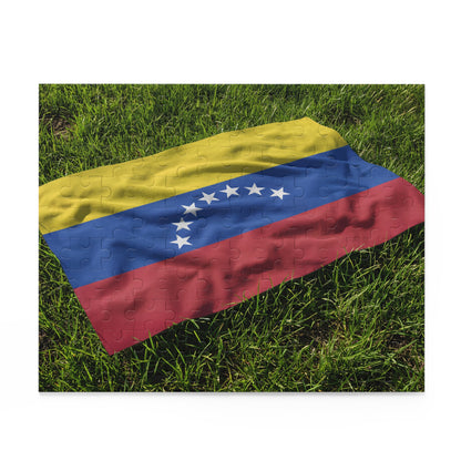 🧩 Rompecabezas Bandera de Venezuela | Puzzle "Seremos Libres" (120, 252 o 500 Piezas)