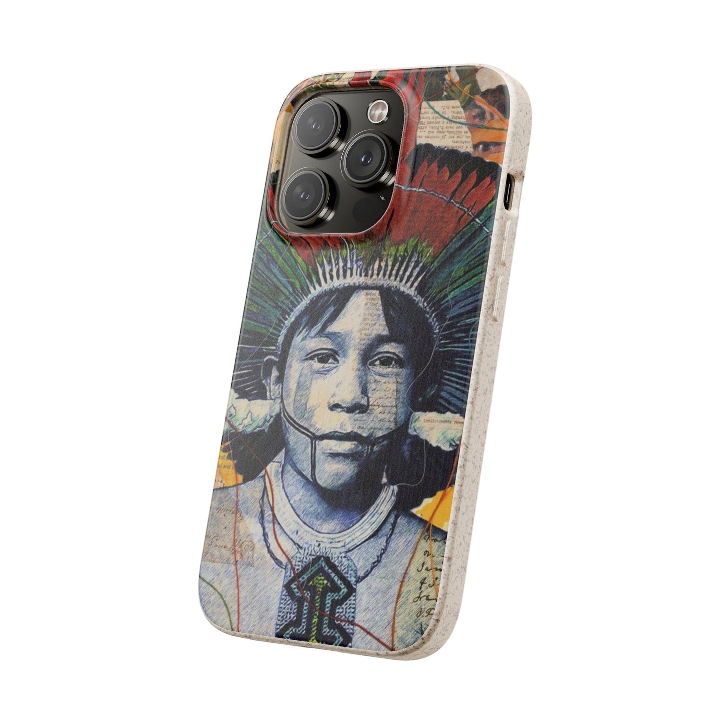Fundas Biodegradables – collage de la Amazonía | Funda Ecológica para iPhone y Samsung