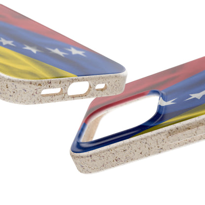 Funda Biodegradable | Bandera de Venezuela – 7 Estrellas | iPhone y Samsung
