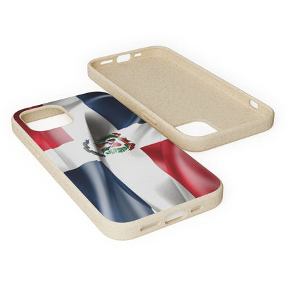 Funda Biodegradable | Bandera República Dominicana 🇩🇴 | iPhone y Samsung