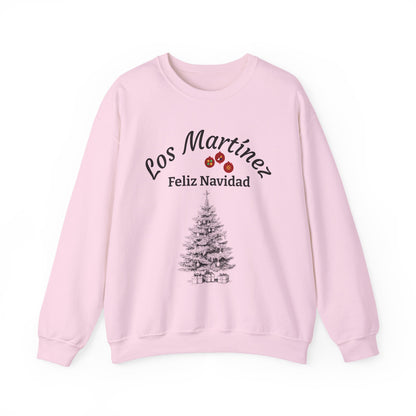 Sudadera Navideña Personalizada — Con tu mensaje y nombre