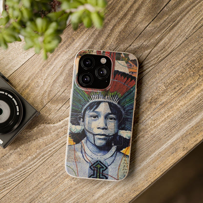 Fundas Biodegradables – collage de la Amazonía | Funda Ecológica para iPhone y Samsung