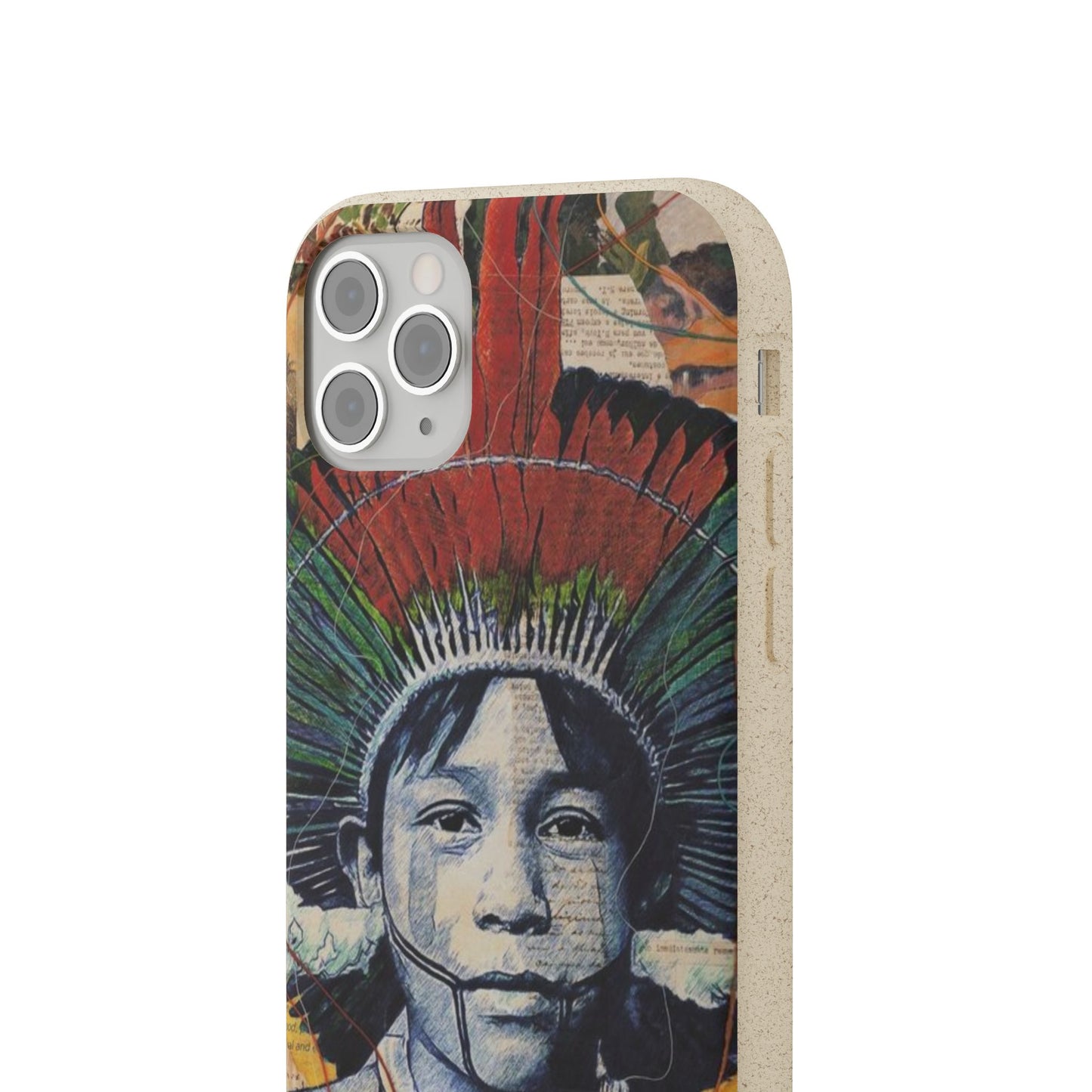 Fundas Biodegradables – collage de la Amazonía | Funda Ecológica para iPhone y Samsung