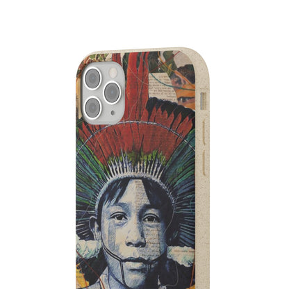 Fundas Biodegradables – collage de la Amazonía | Funda Ecológica para iPhone y Samsung