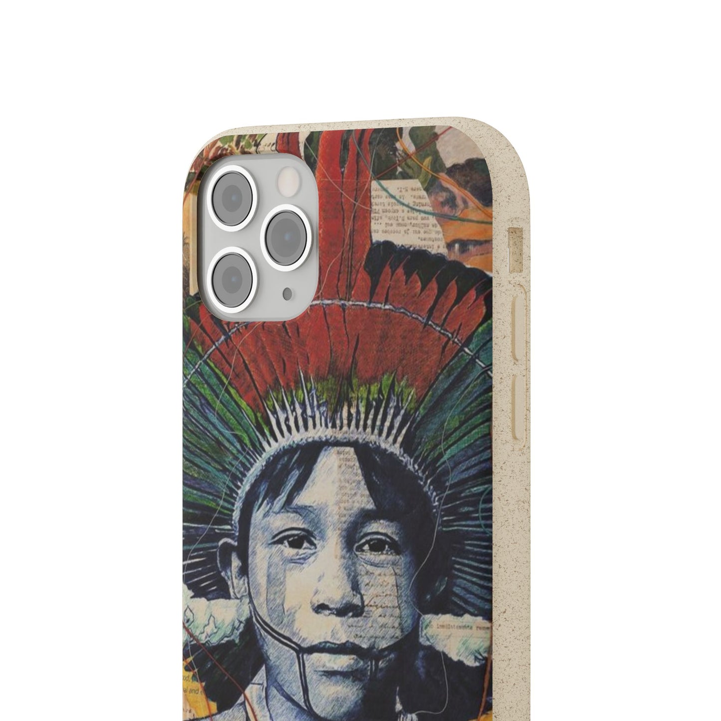 Fundas Biodegradables – collage de la Amazonía | Funda Ecológica para iPhone y Samsung