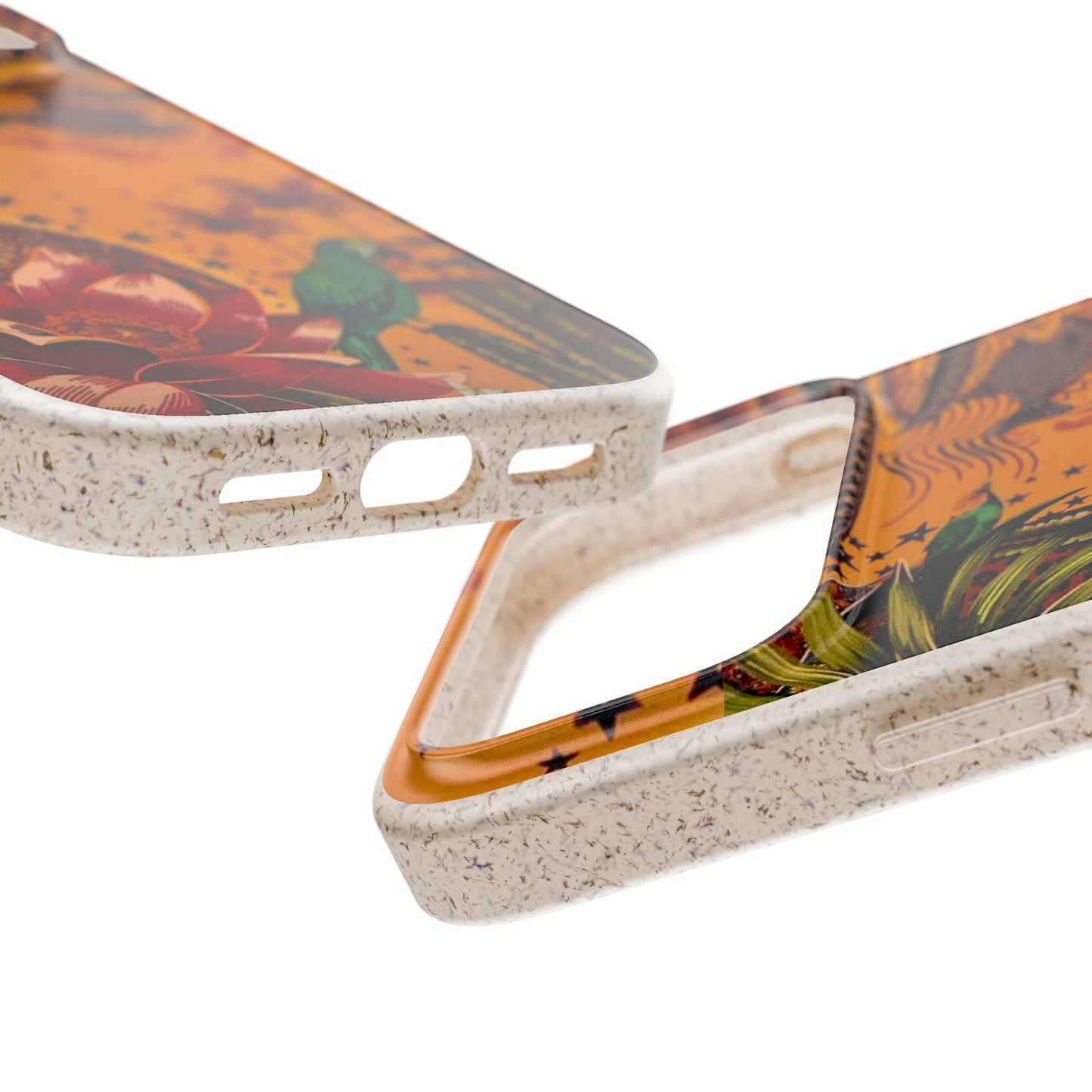 🌿 Fundas Biodegradables – Pintura de la Amazonía | Funda Ecológica para iPhone y Samsung