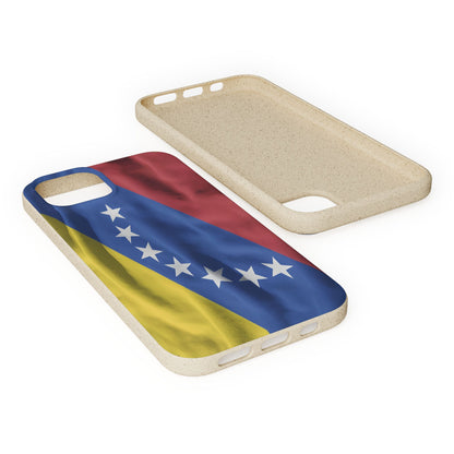 Funda Biodegradable | Bandera de Venezuela – 7 Estrellas | iPhone y Samsung