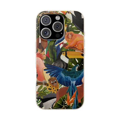 Funda Biodegradable | Pintura Aves de la Amazonía | iPhone y Samsung