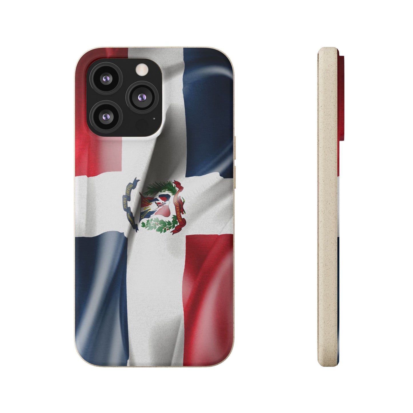 Funda Biodegradable | Bandera República Dominicana 🇩🇴 | iPhone y Samsung