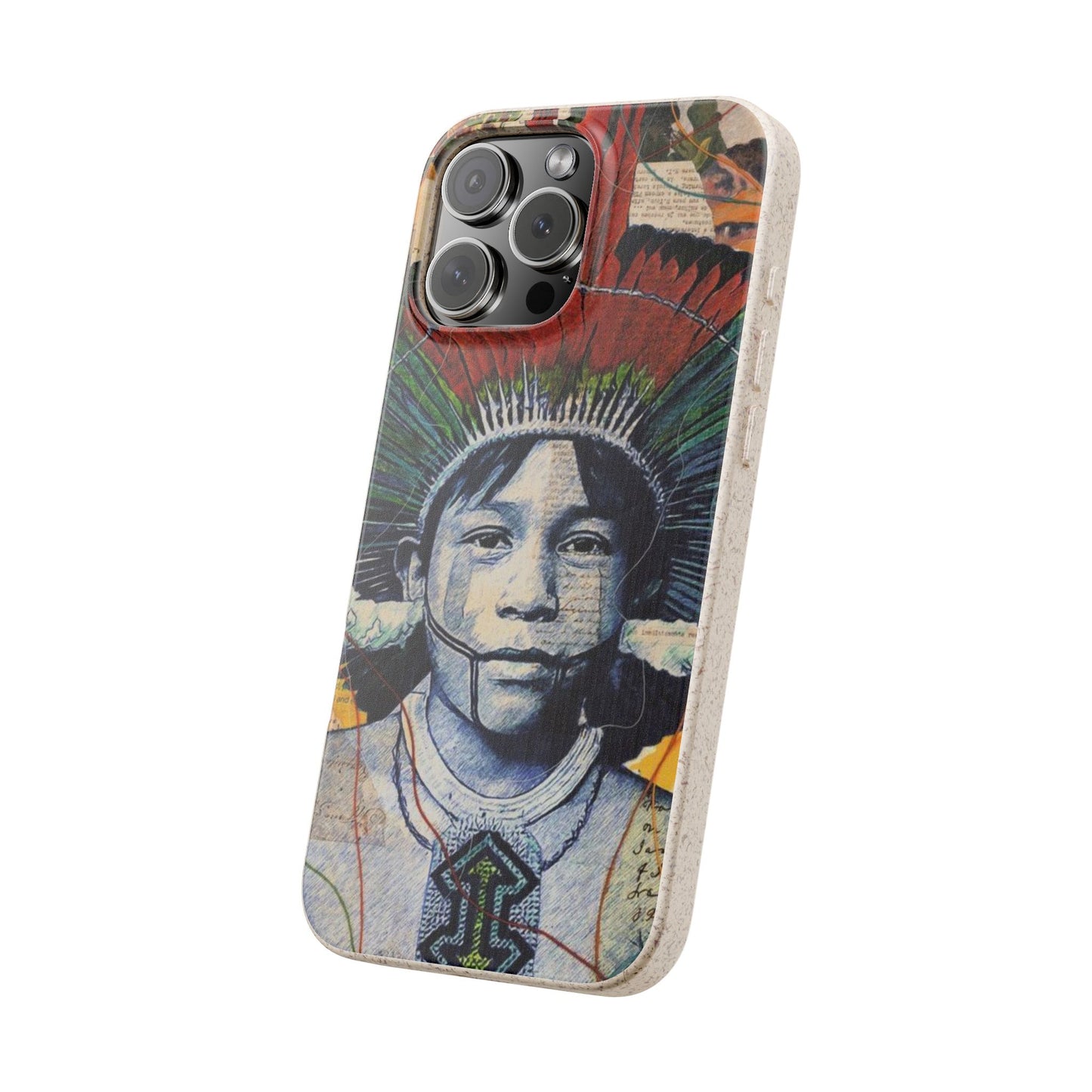 Fundas Biodegradables – collage de la Amazonía | Funda Ecológica para iPhone y Samsung