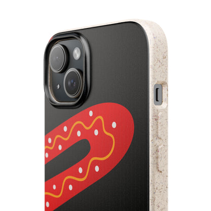 Funda de móvil biodegradable - Wiyu - "La serpiente emplumada" – Serie Amazonía