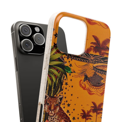 🌿 Fundas Biodegradables – Pintura de la Amazonía | Funda Ecológica para iPhone y Samsung