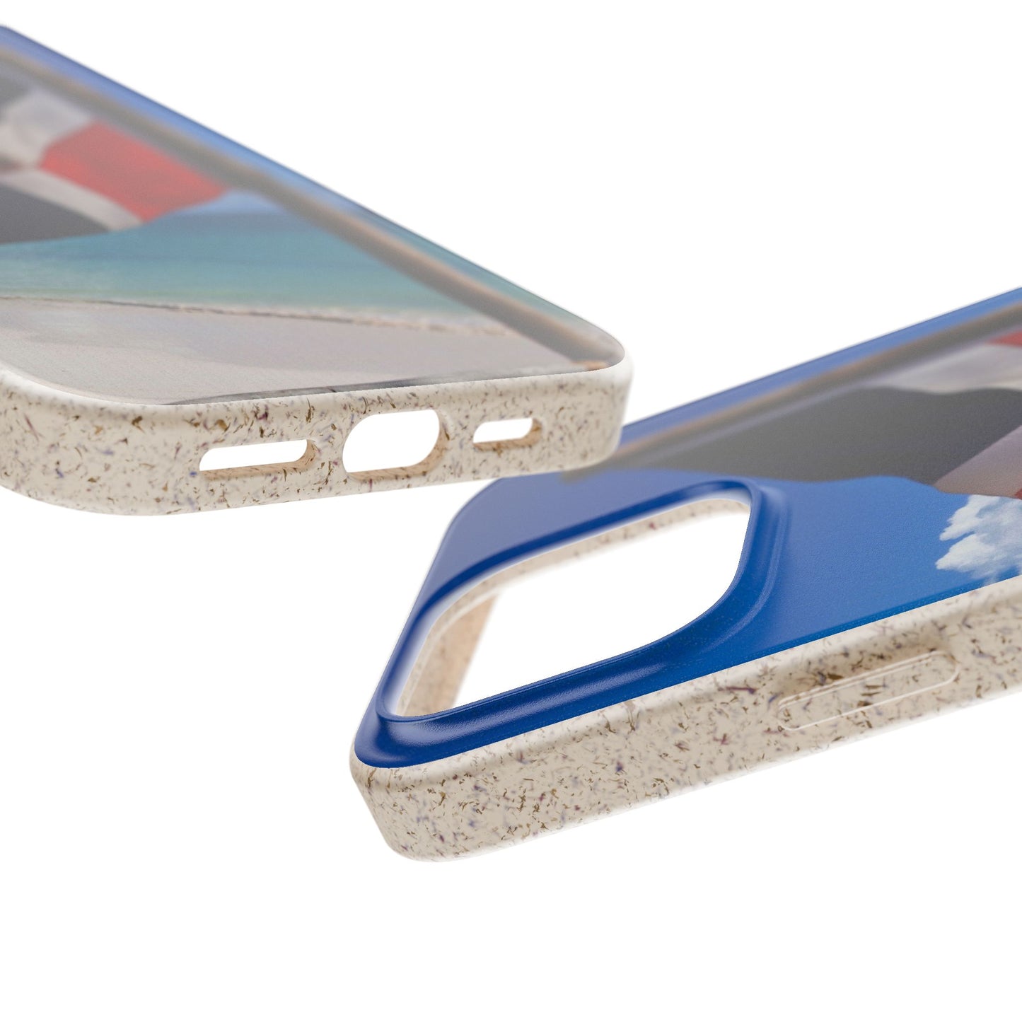 Funda Biodegradable | Bandera de RD en la Playa 🇩🇴 | iPhone y Samsung
