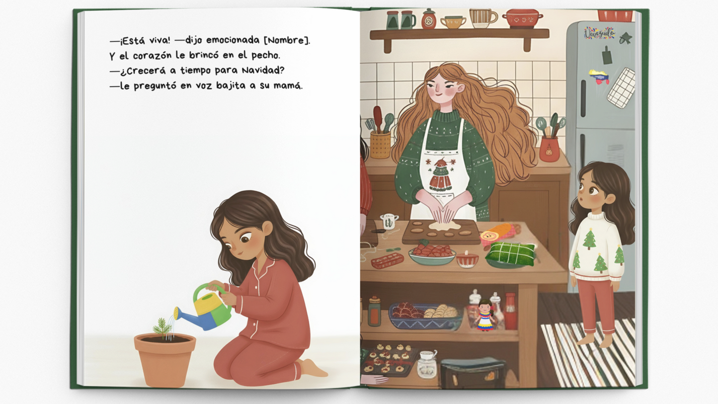 Cuento Navideño Personalizado | ¿Dónde está mi arbolito de Navidad?